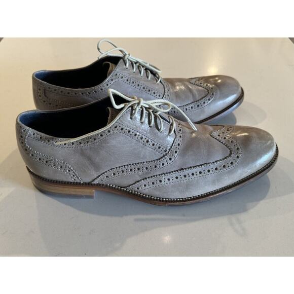 Cole Haan Men’s Size 9.5 M Leather Oxford Lace Up Career Work Church READ - Picture 1 of 16
